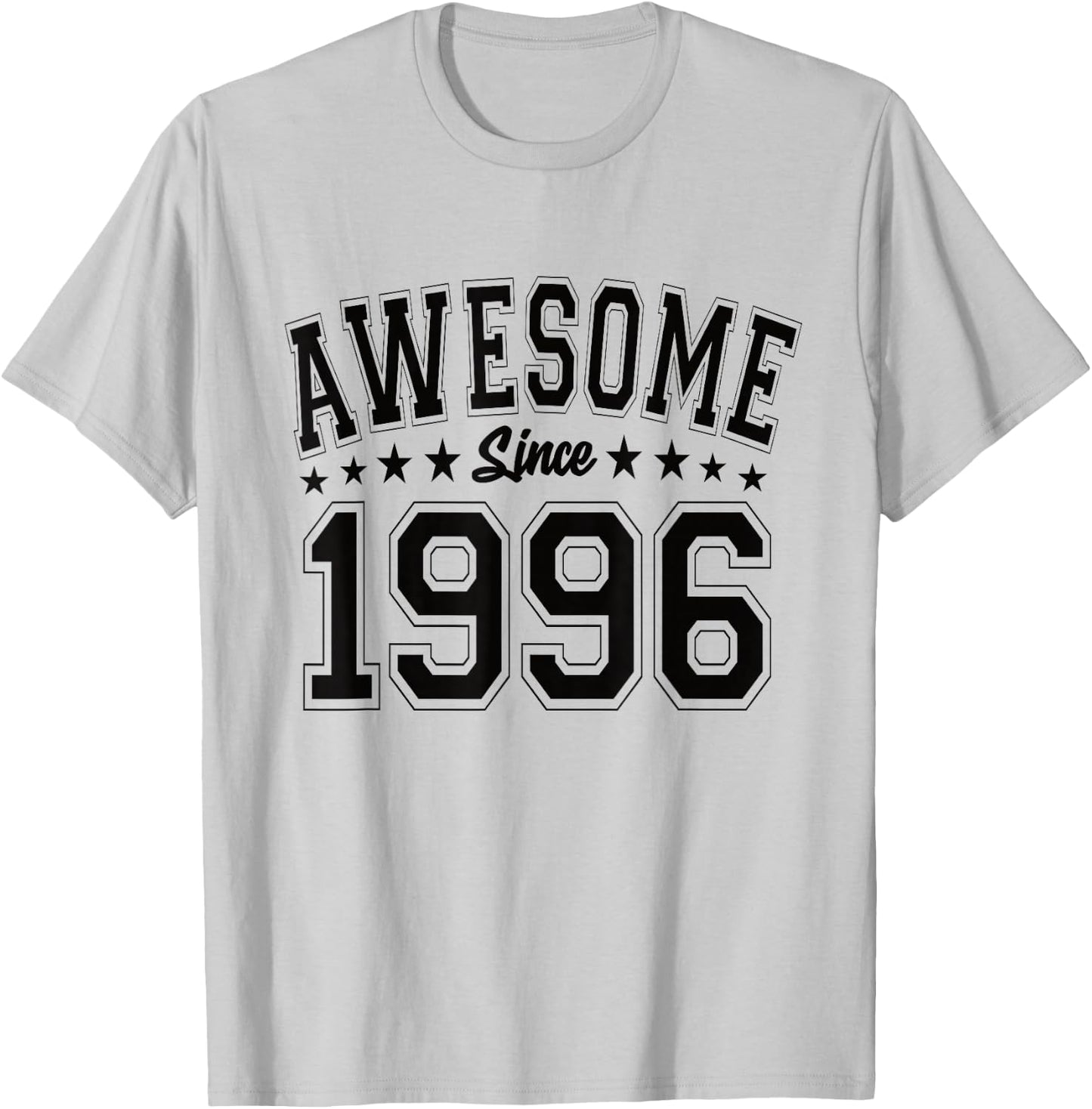 Awesome Since 1996 Birthday Awesome Vintage 1996 T-Shirt - T-Shirt | Ash