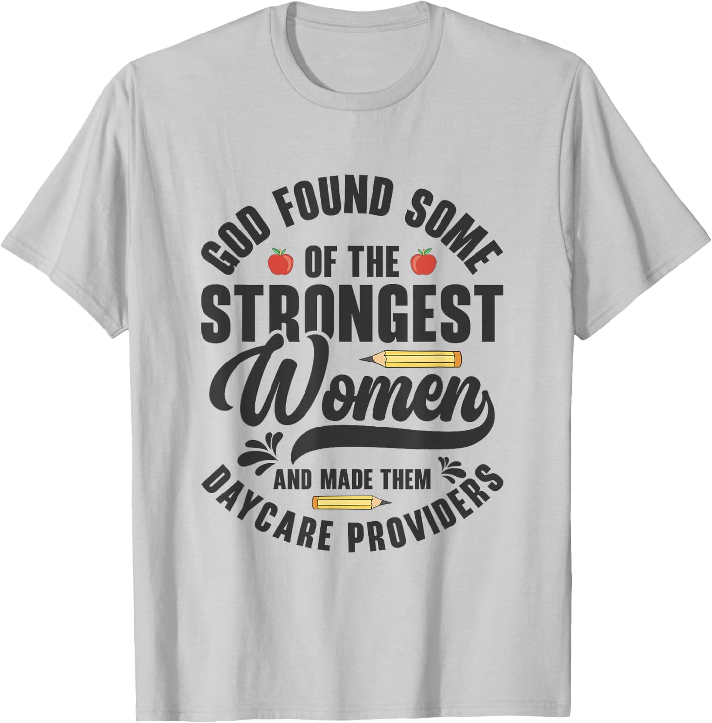 Funny Daycare Provider Children Education Childcare Teacher Women T-Shirt - T-Shirt | Ash