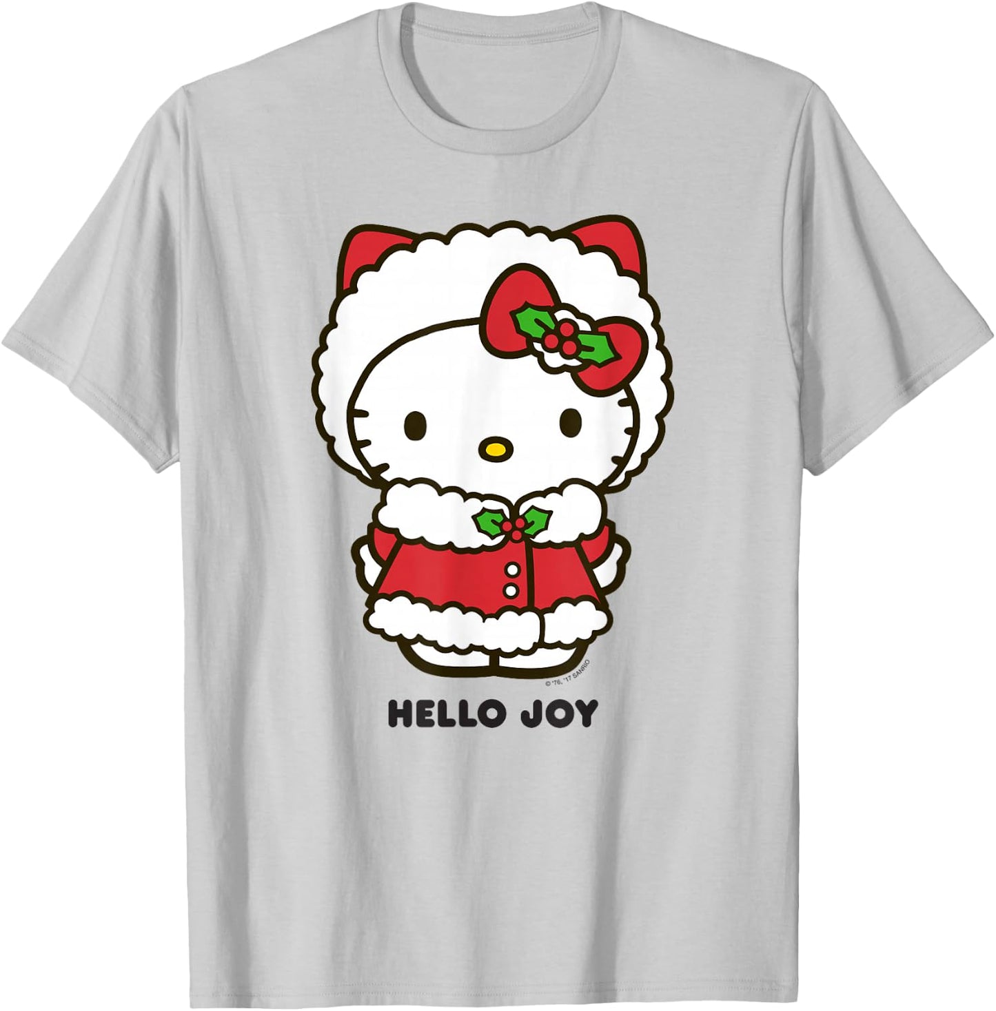 Hello Kitty Hello Joy Holiday Shirt T-Shirt - T-Shirt | Ash