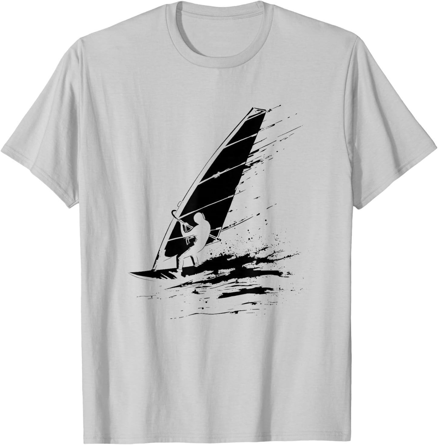 Windsurfer Windsurf-Foiling T-Shirt - T-Shirt | Ash