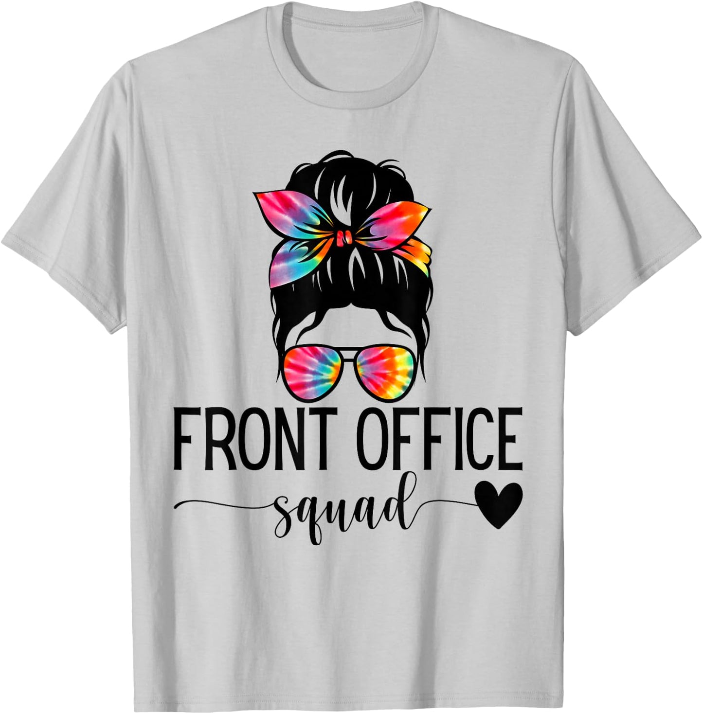 Front Office Squad Administrative Assistant School Secretary T-Shirt - T-Shirt | Ash
