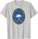 Buffalo Sabres Iconic Officially Licensed T-Shirt - T-Shirt | Ash