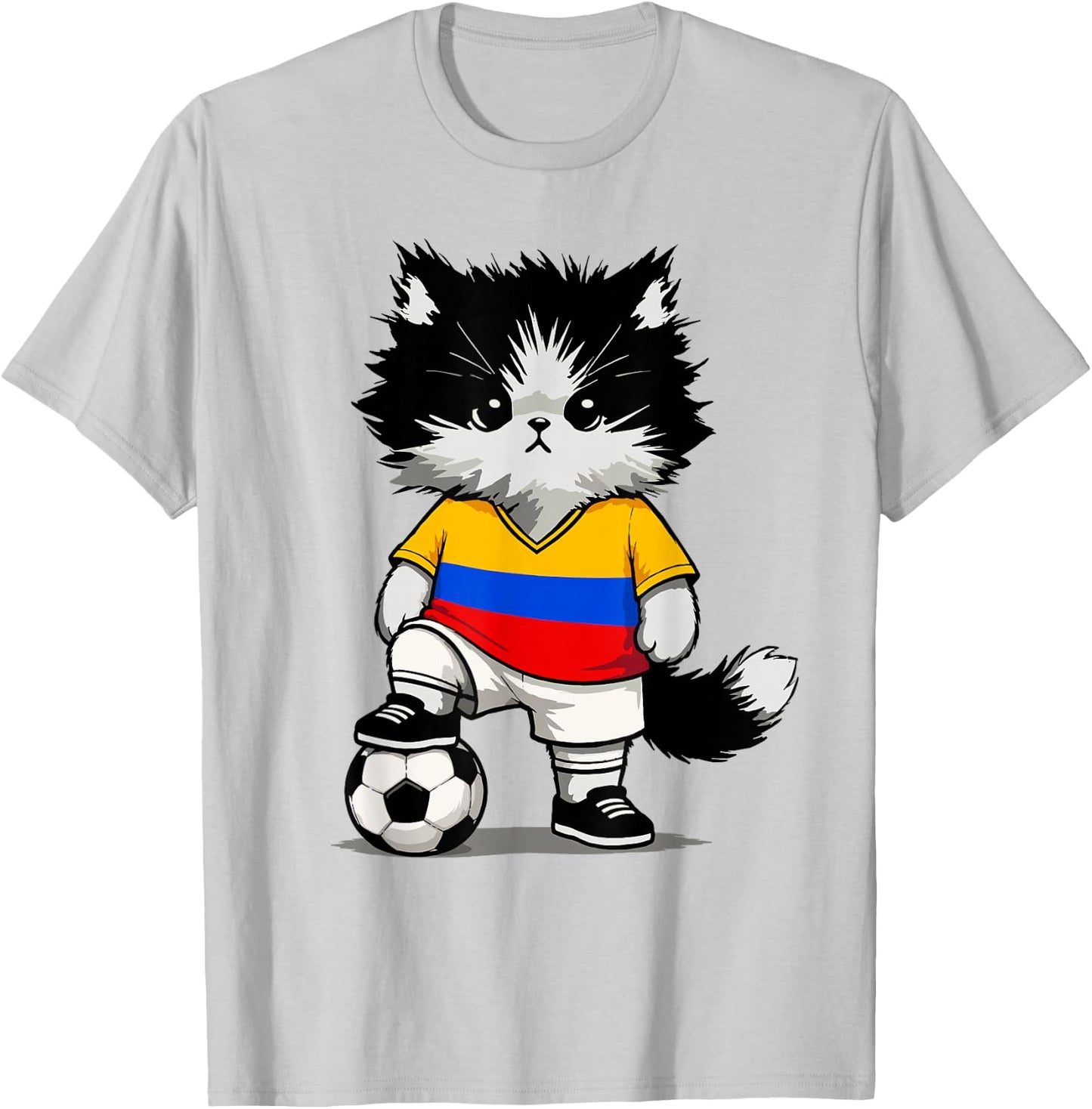 Colombian Flag Men Women Kids Colombia T-Shirt - T-Shirt | Ash