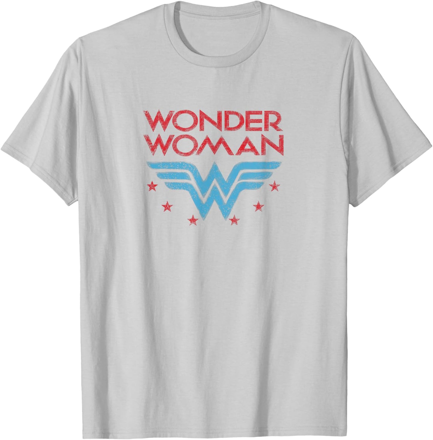 Wonder Woman Wonder Stars T-Shirt - T-Shirt | Ash