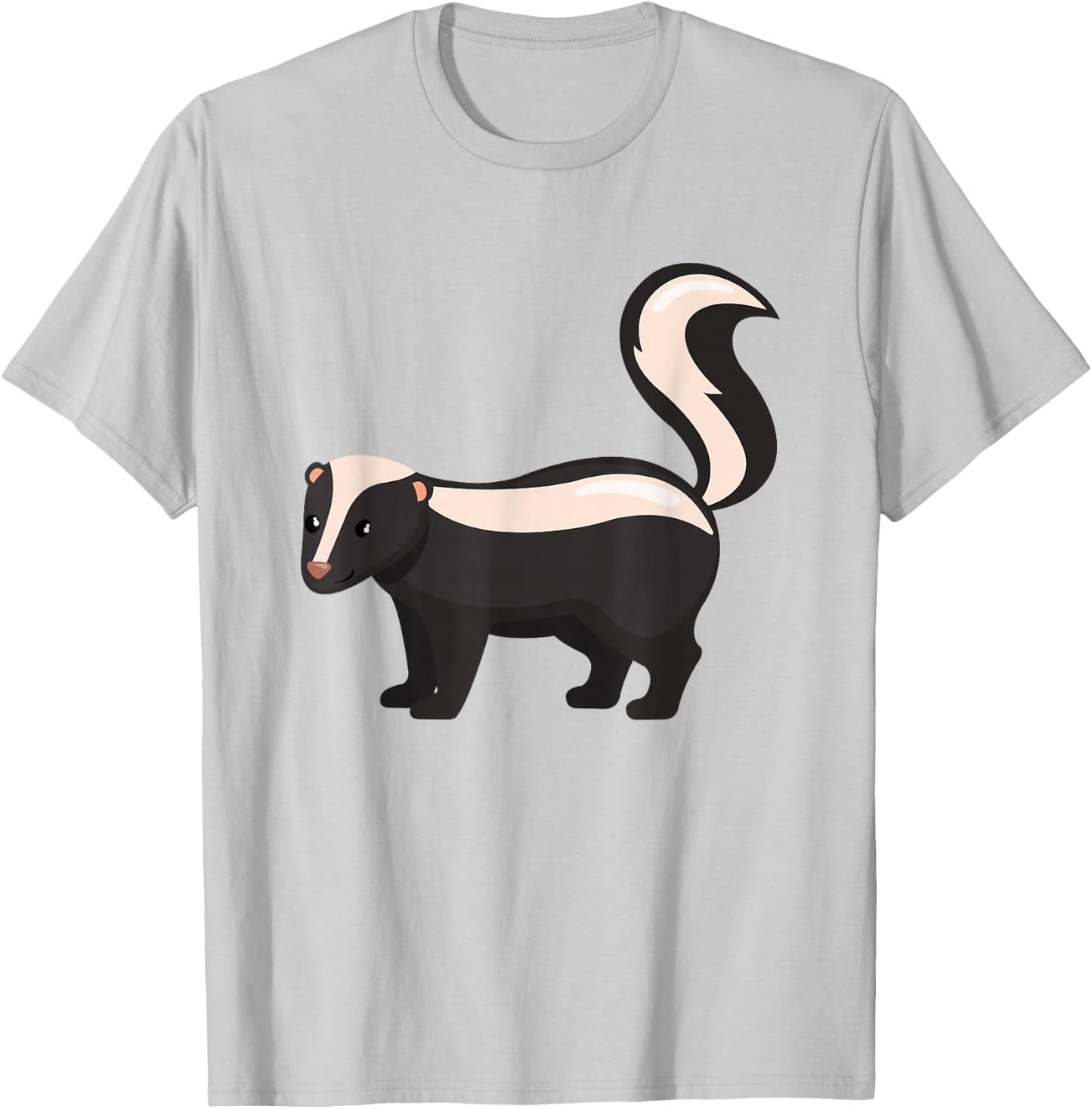 Kids Skunk Shirt For Boys Or Girls | Cute Skunk Gift T-Shirt - T-Shirt | Ash