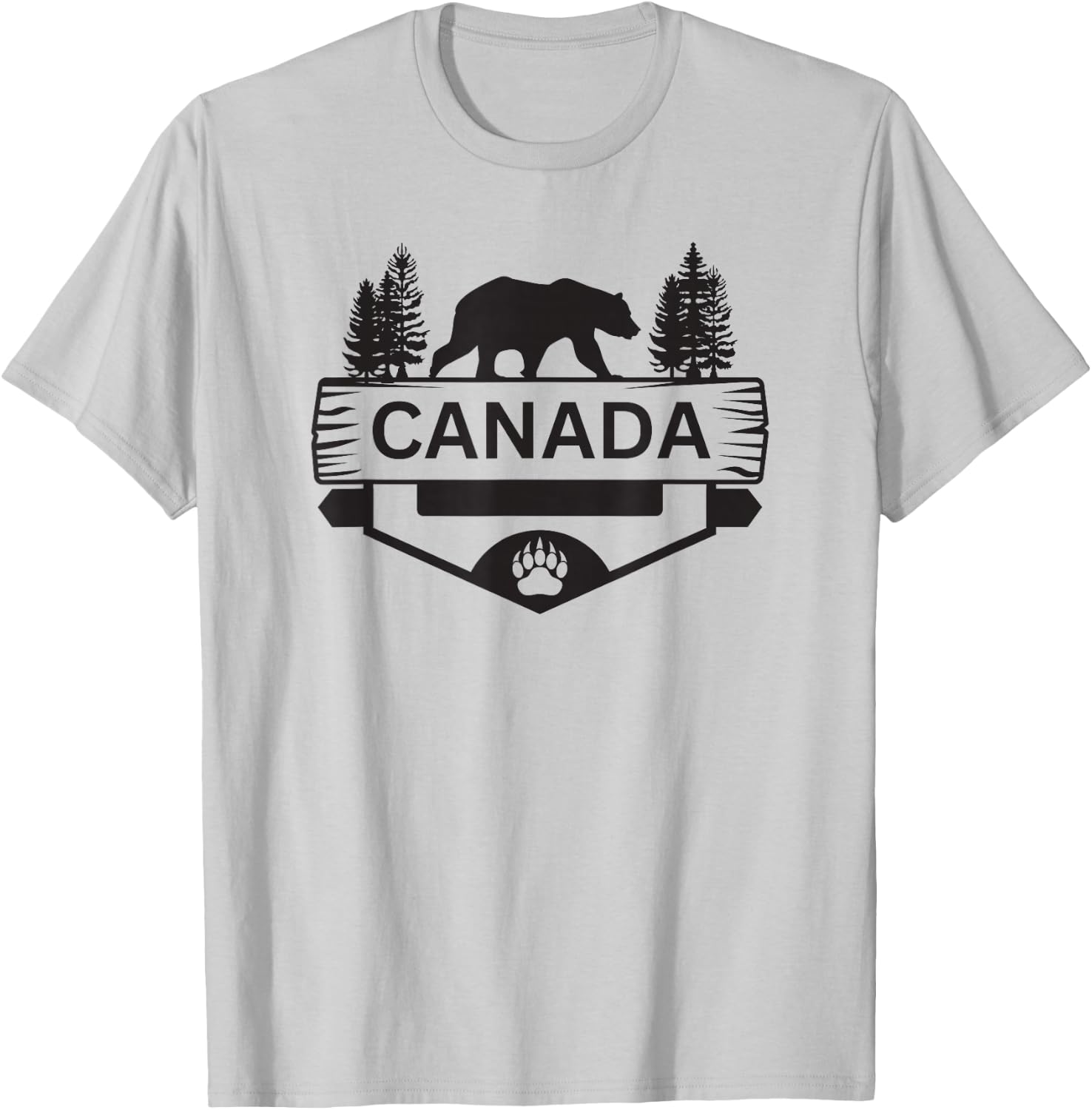 Holiday Canada Bears Men's Kids Boys Women , grey, S T-Shirt - T-Shirt | Ash