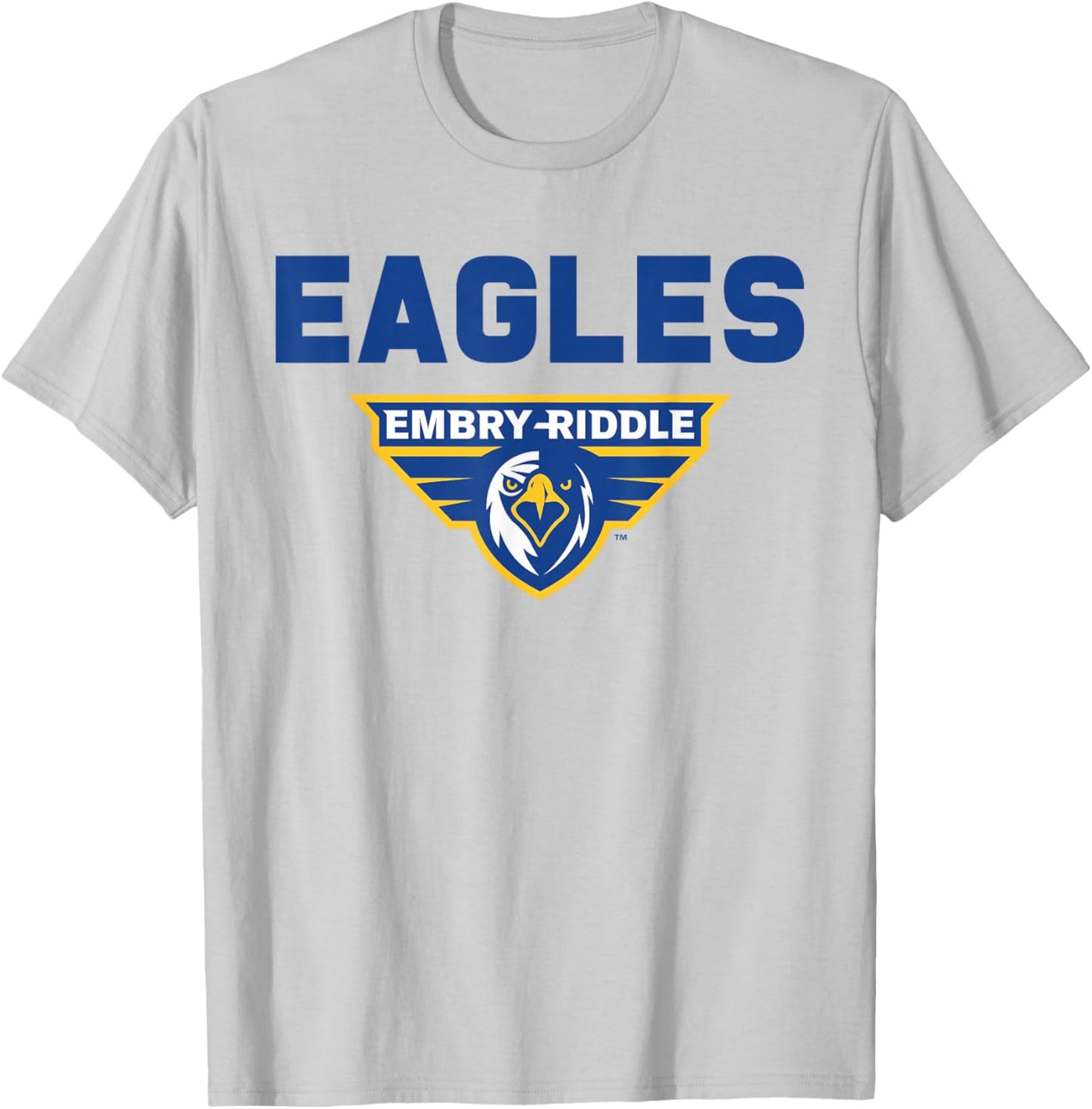 Embry Riddle Eagles | Official NCAA University | NCAFEMB002 T-Shirt - T-Shirt | Ash