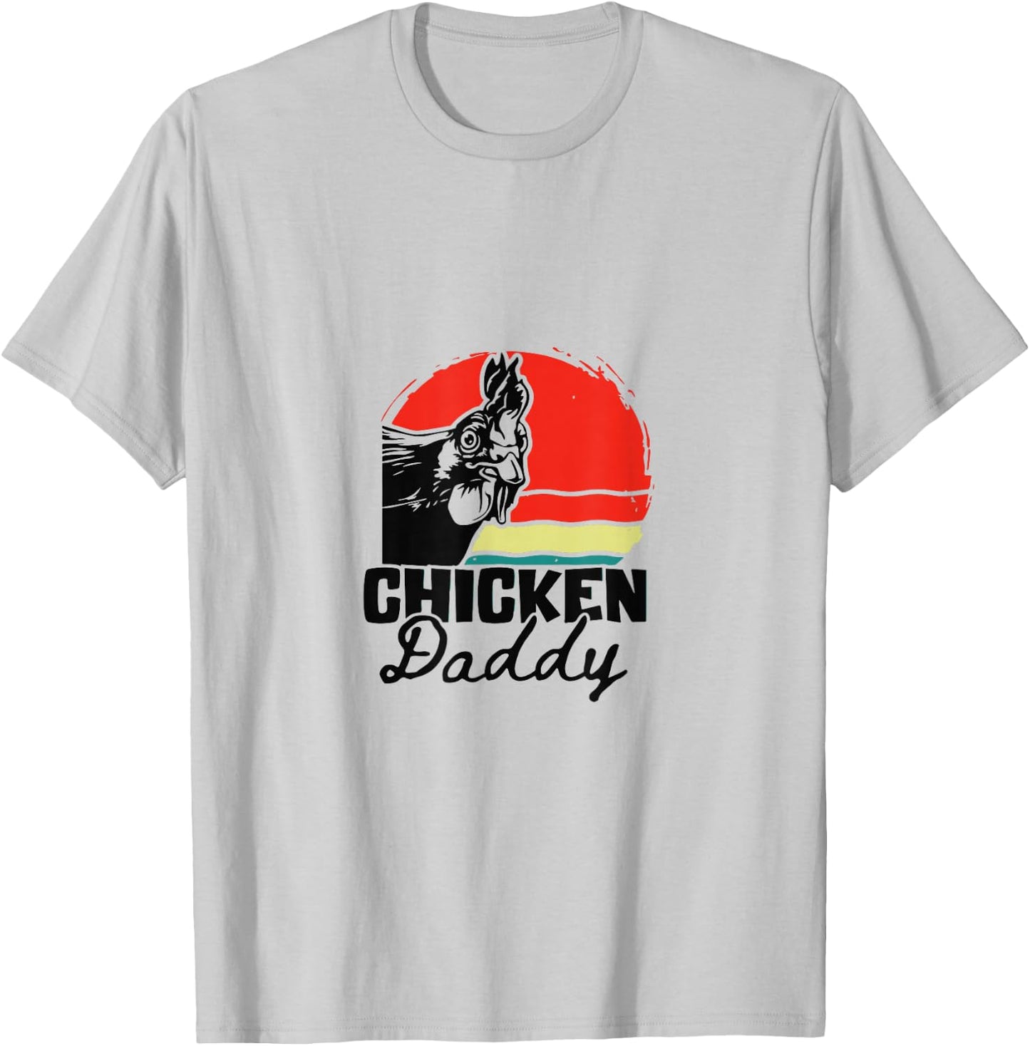 Chicken Duck Daddy Shirts Hard Daddy Shirts Chicken T-Shirt - T-Shirt | Ash