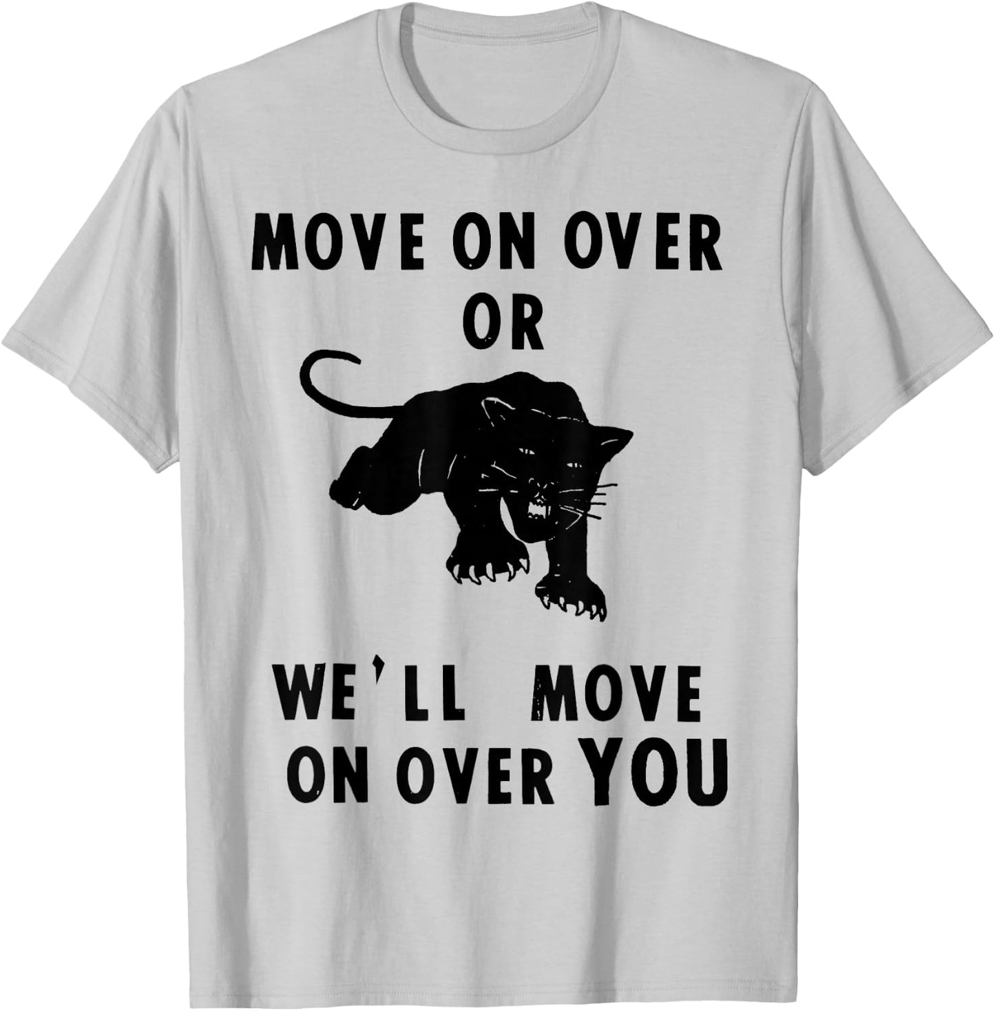 Vintage Black History BPP Self Defense Black Panthers Party T-Shirt - T-Shirt | Ash