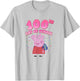 Peppa Pig 100th Day Of School Celebration Confetti T-Shirt - T-Shirt | Ash