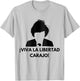 Javier Milei - Peluca Milei - Viva la libertad carajo! T-Shirt - T-Shirt | Ash