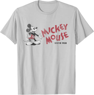 Disney - Mickey Mouse Since 1928 T-Shirt - T-Shirt | Ash