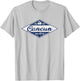 Vintage Cancun Palm Trees retro 70s Surfer Mexican Vacation T-Shirt - T-Shirt | Ash