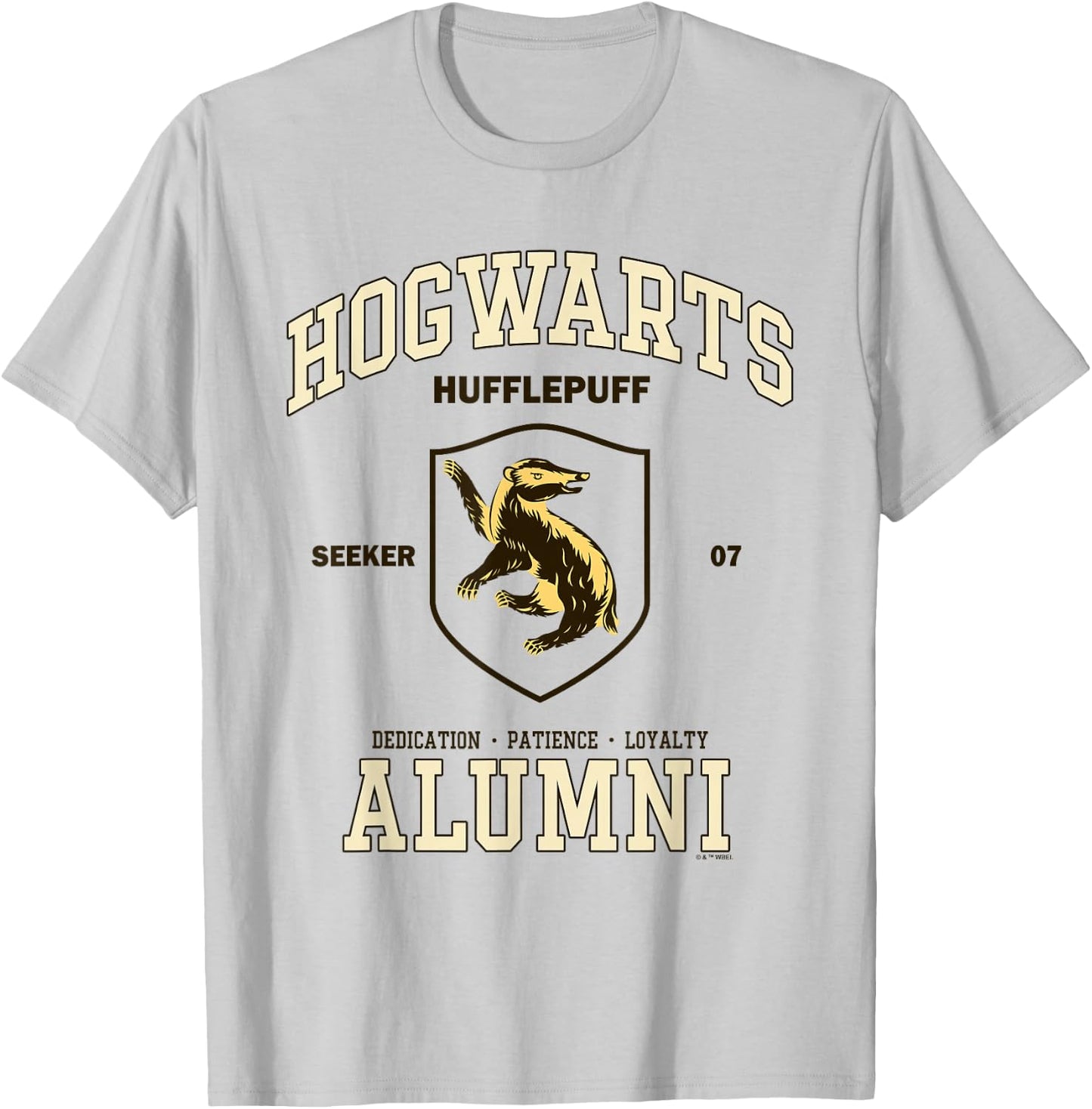 Harry Potter Hogwarts Hufflepuff Alumni T-Shirt - T-Shirt | Ash