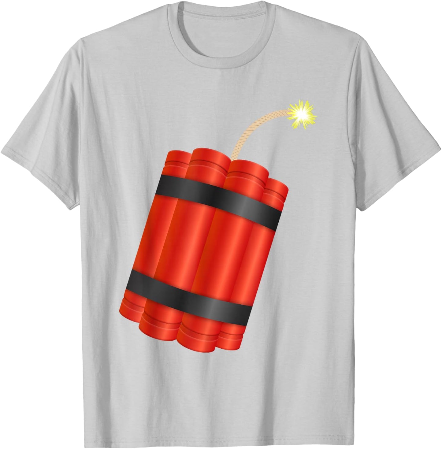 TNT Dynamite Shirt Erwachsene Männer Frauen Kinder TNT Dynamite Kostüm T-Shirt - T-Shirt | Ash
