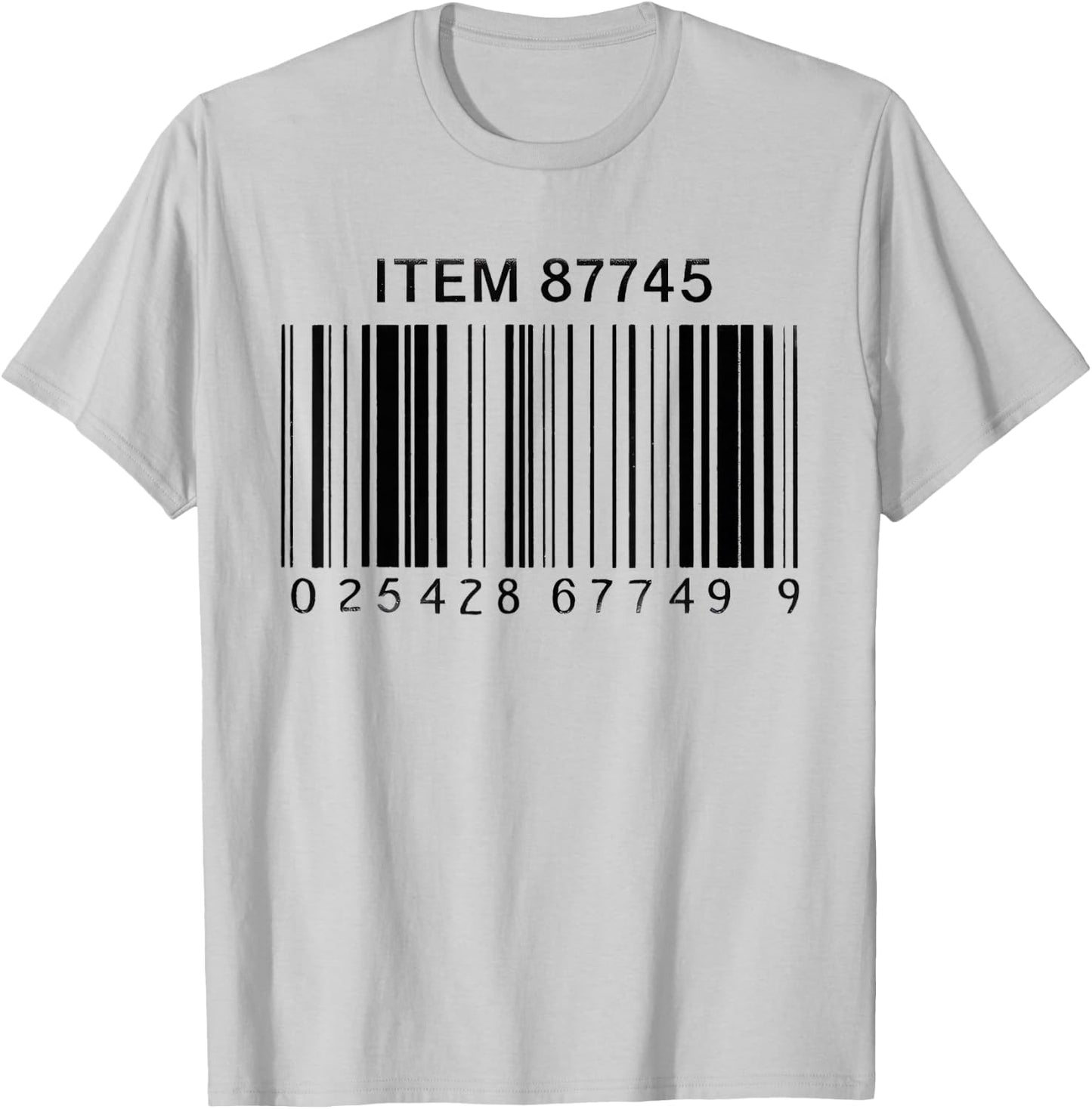 Rotisserie Chicken UPC Code 4.99 Funny Food Code T-Shirt - T-Shirt | Ash