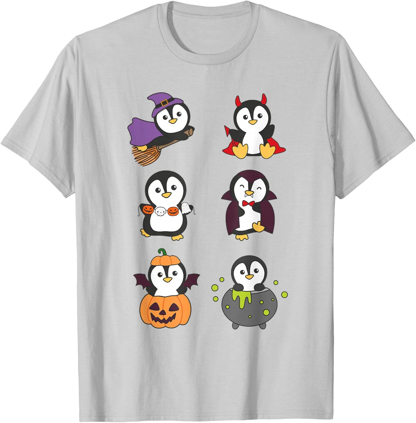Penguin Halloween Costume Penguins Halloween T-Shirt - T-Shirt | Ash