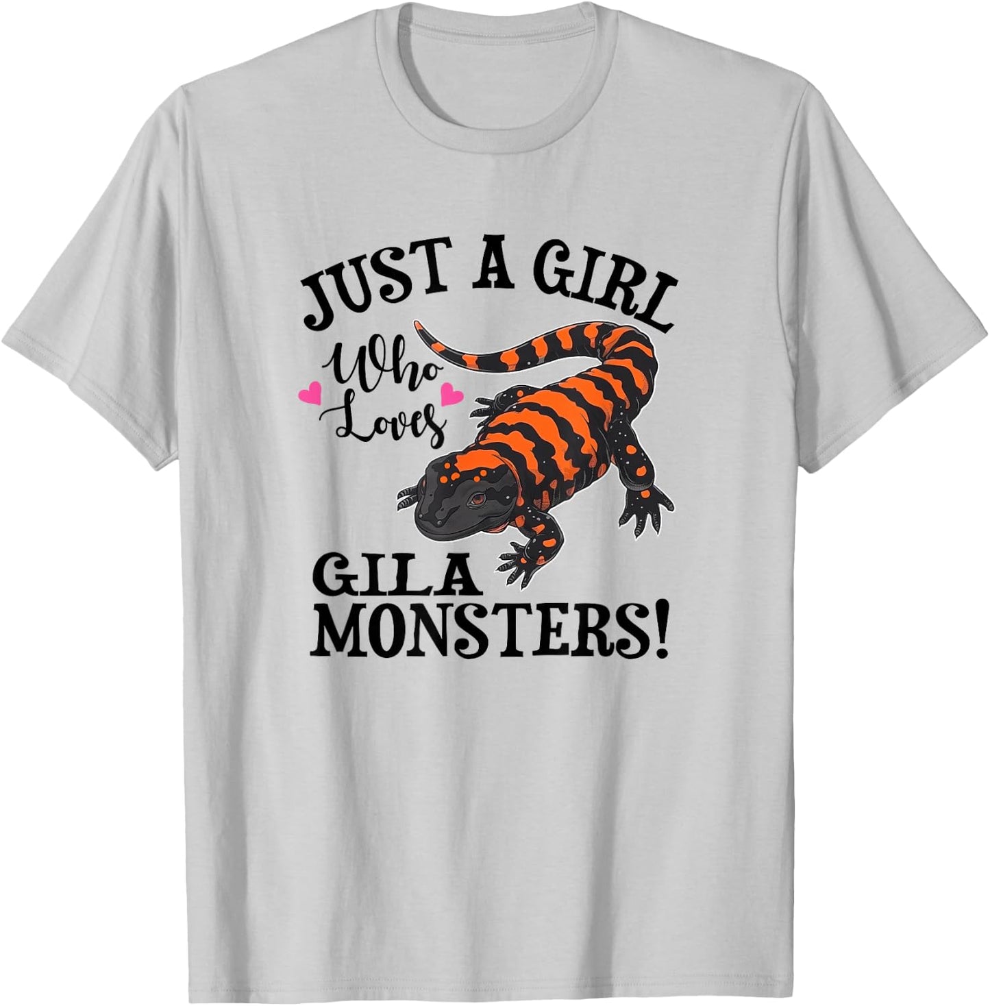 Gila Monster T-Shirt - T-Shirt | Ash