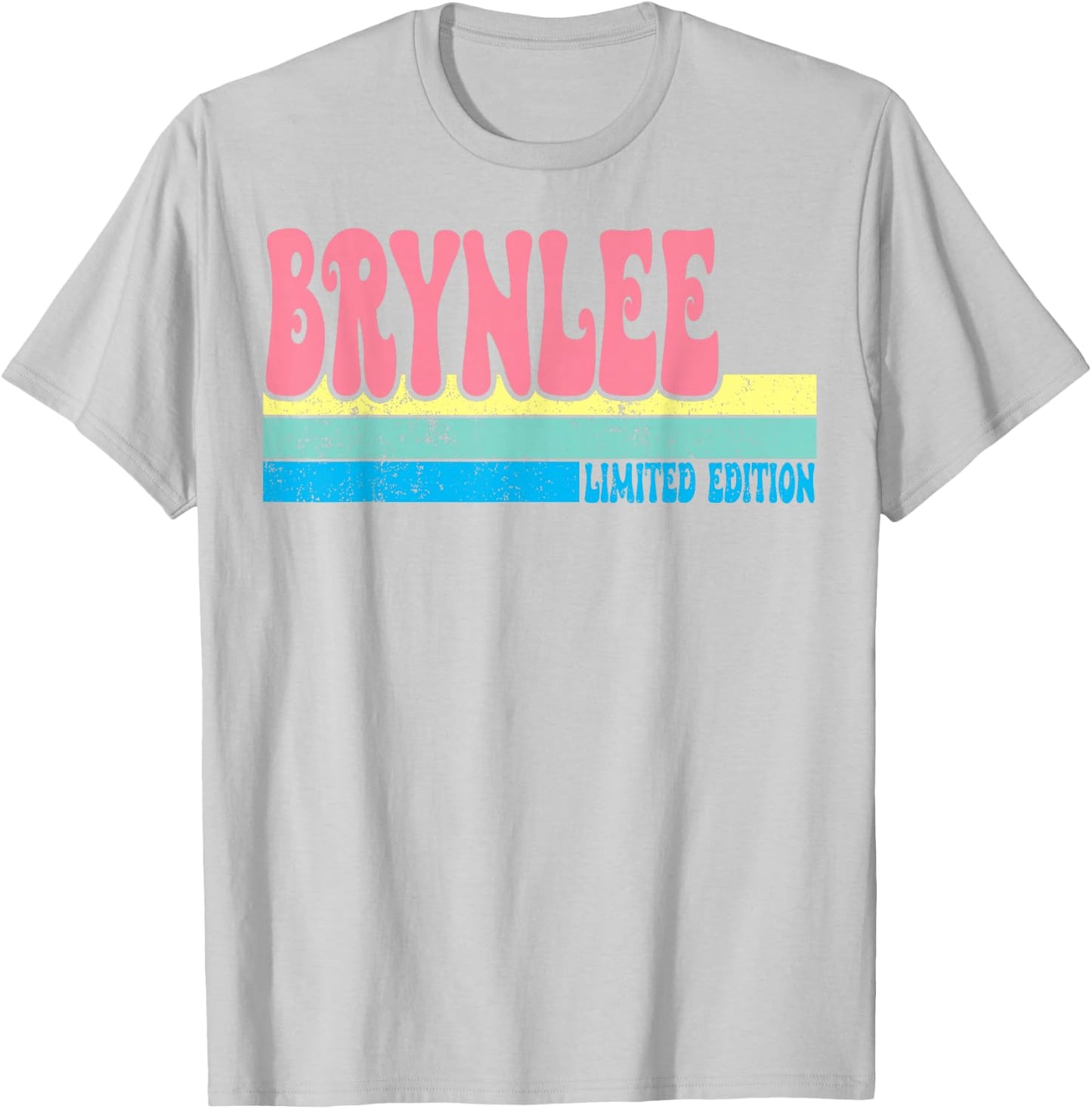 BRYNLEE Name Personalized Cute Idea Groovy Women BRYNLEE T-Shirt - T-Shirt | Ash