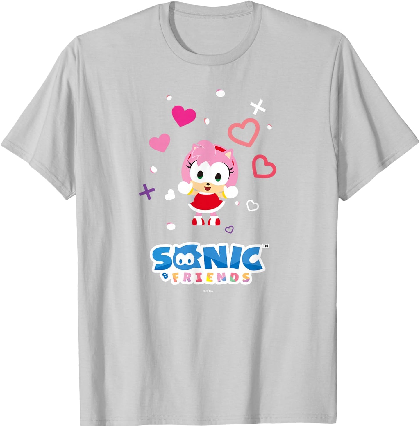 Sonic & Friends Emmy T-Shirt - T-Shirt | Ash