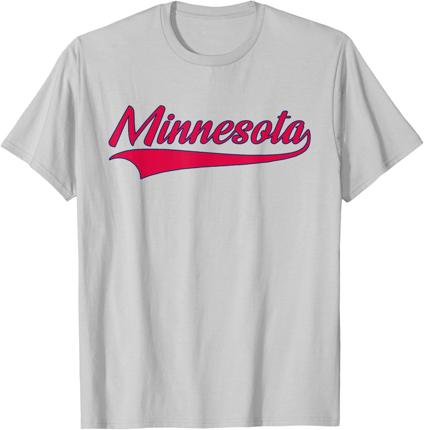 Minnesota - Throwback Design - Classic T-Shirt - T-Shirt | Ash