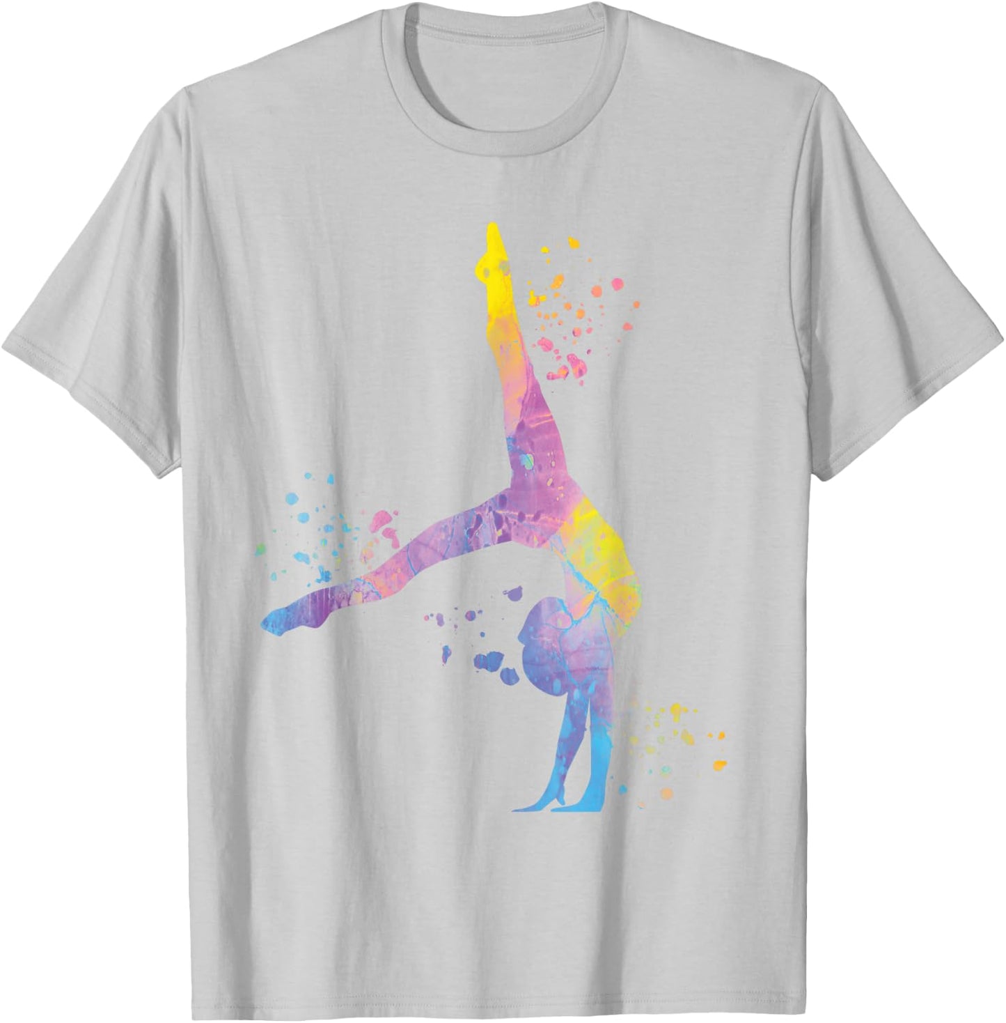 Gymnastic Gymnastics for Girls and Children, White T-Shirt - T-Shirt | Ash