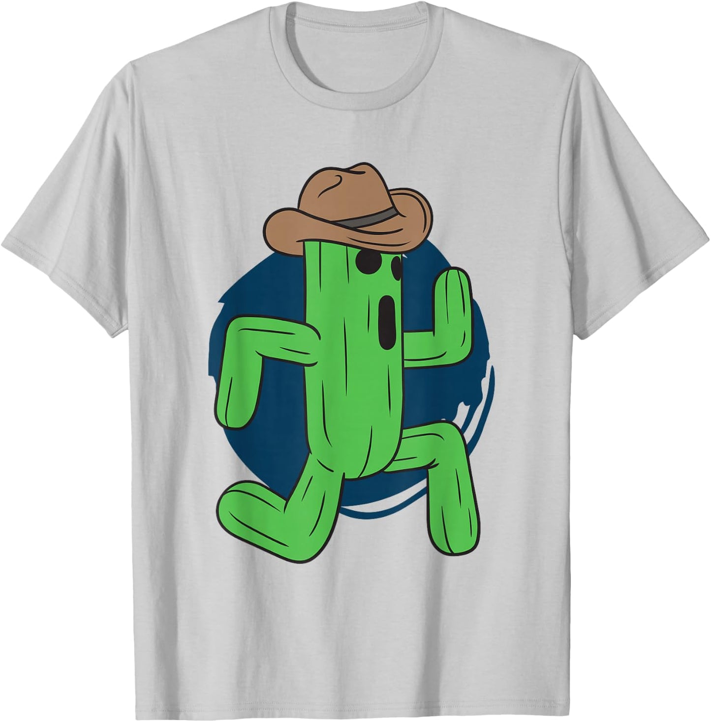 Cactus Plants Adventure Arizona Cactus Scene Cactuar T-Shirt - T-Shirt | Ash