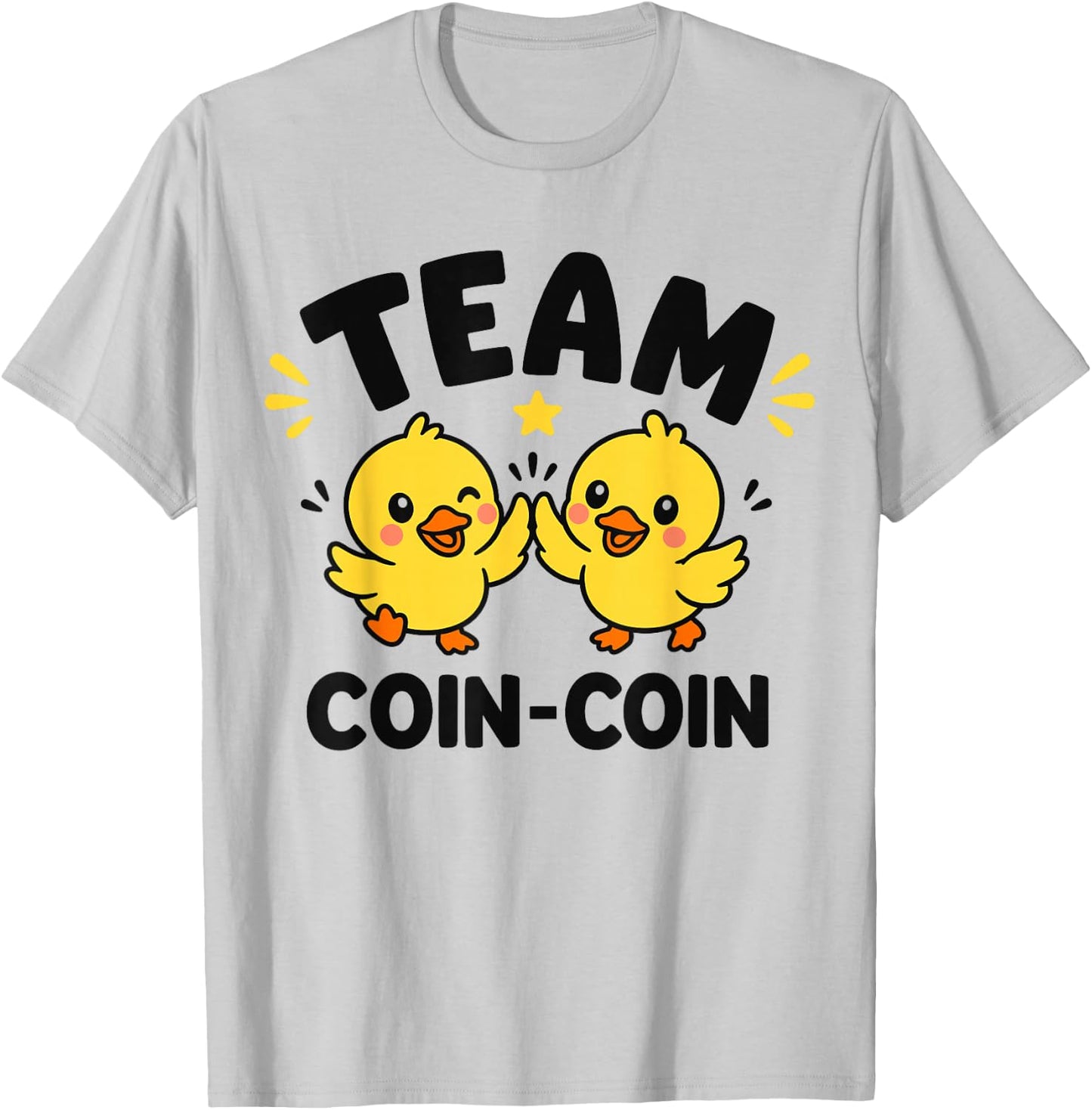 Citation Canard Enfant Humour Canard Team Coin-Coin T-Shirt - T-Shirt | Ash