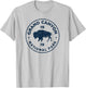 Grand Canyon National Park Arizona Bison Men Souvenir T-Shirt - T-Shirt | Ash