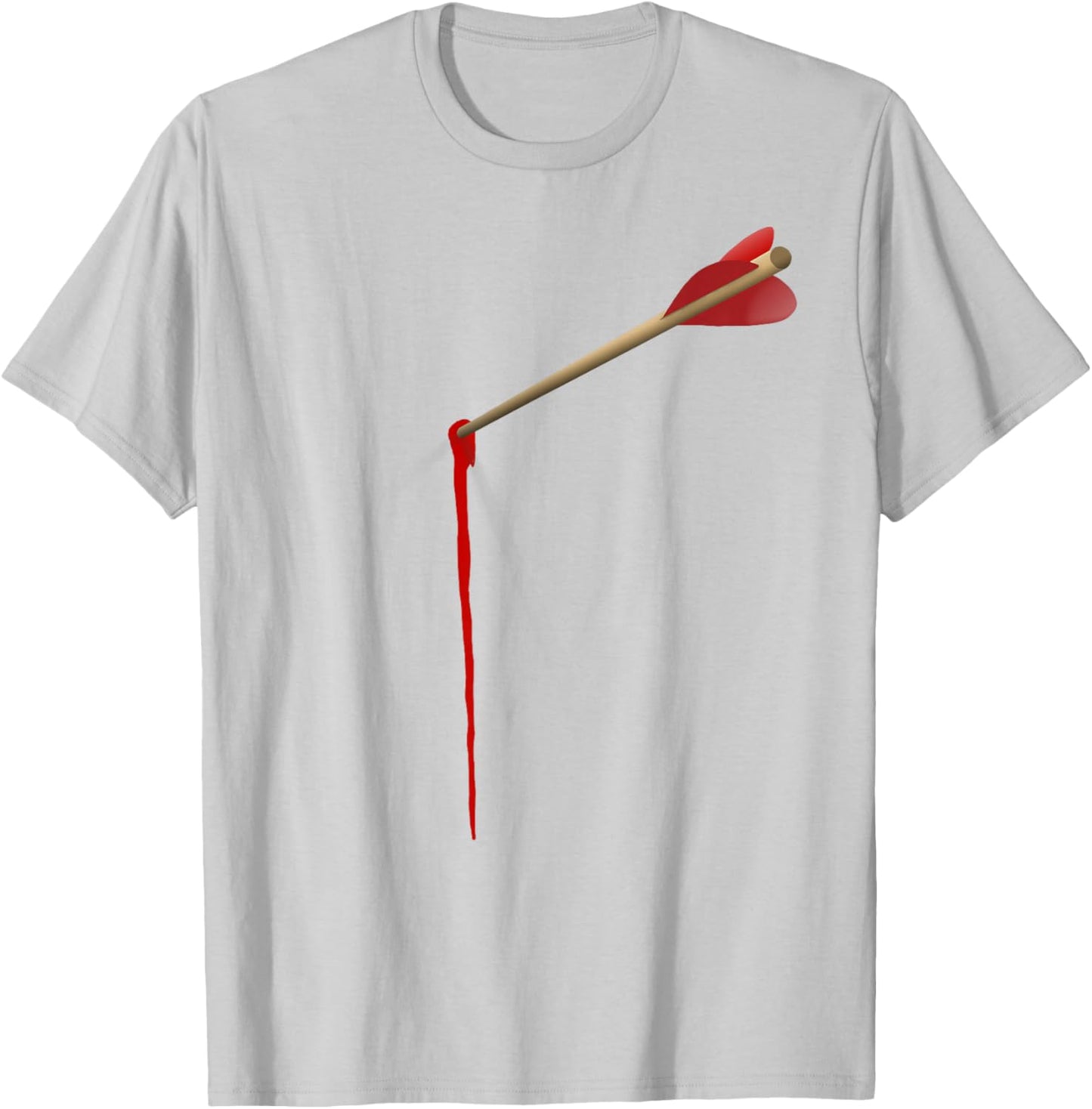 I Got Shot by an Arrow Shirt T-Shirt - T-Shirt | Ash