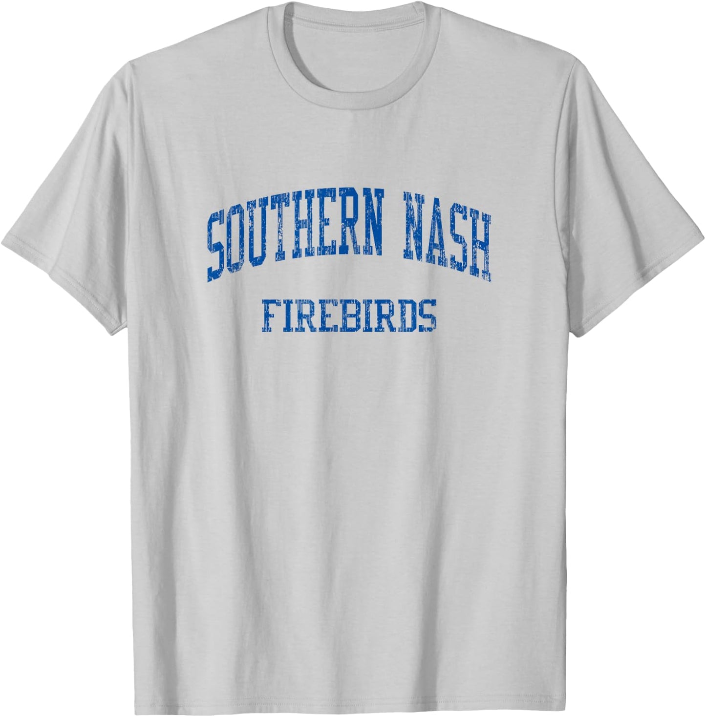 Southern Nash High School HS Bailey NC Vintage Sports T-Shirt - T-Shirt | Ash