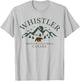 Whistler British Columbia Mountains T-Shirt - T-Shirt | Ash