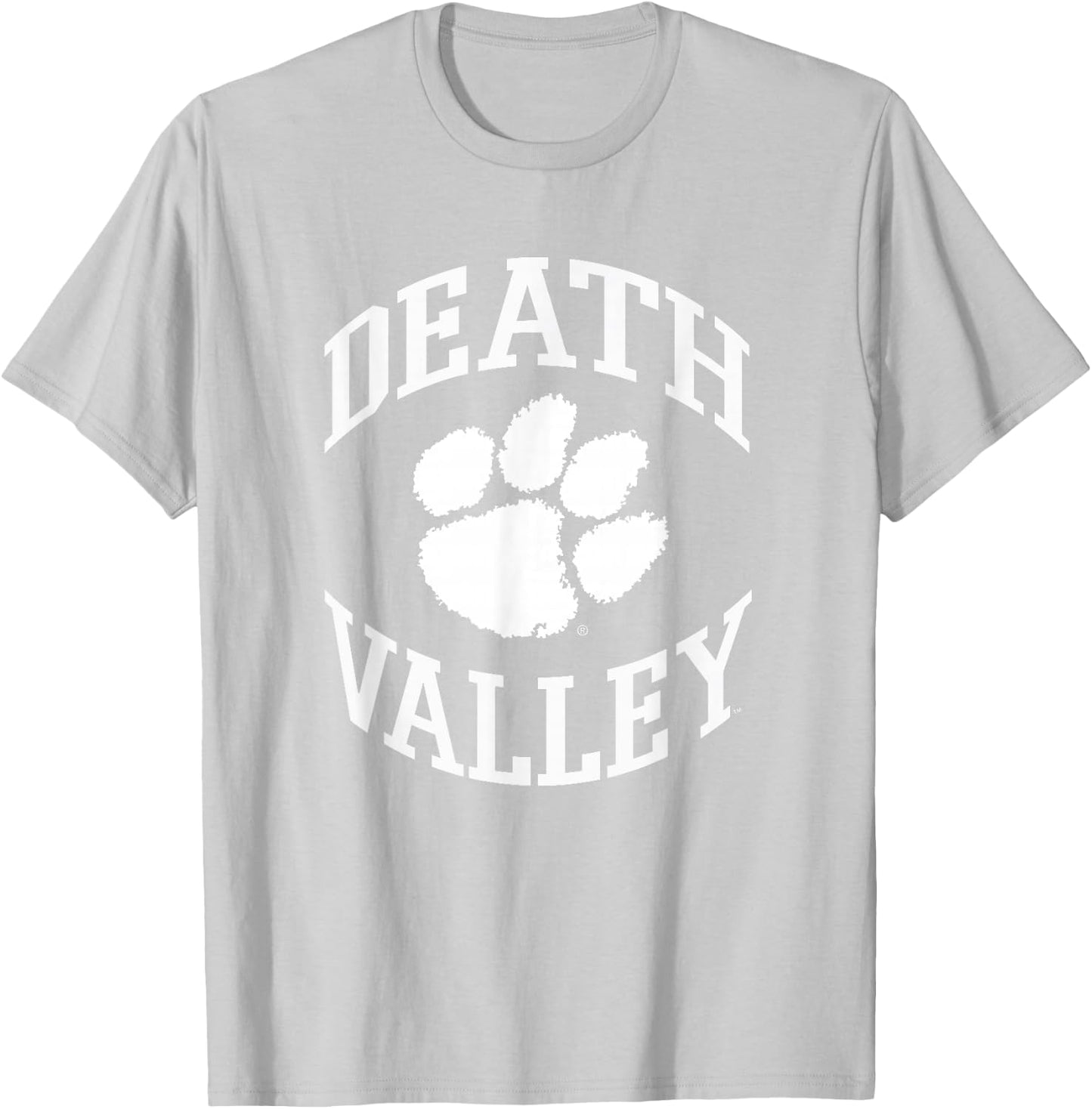 Clemson Tigers Death Valley Orange Officially Licensed T-Shirt - T-Shirt | Ash