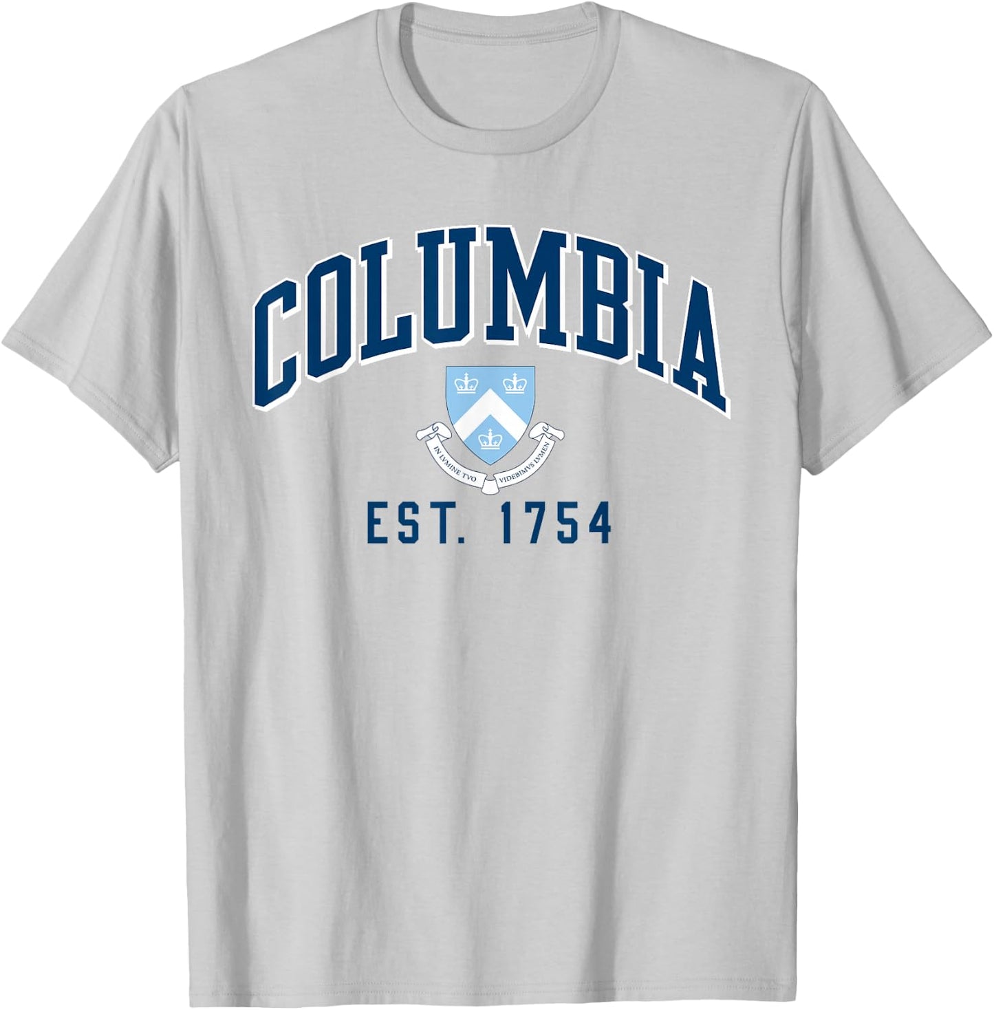 Columbia Classic Arch Crest EST. 1754 Grey | Columbia , grey, S T-Shirt - T-Shirt | Ash