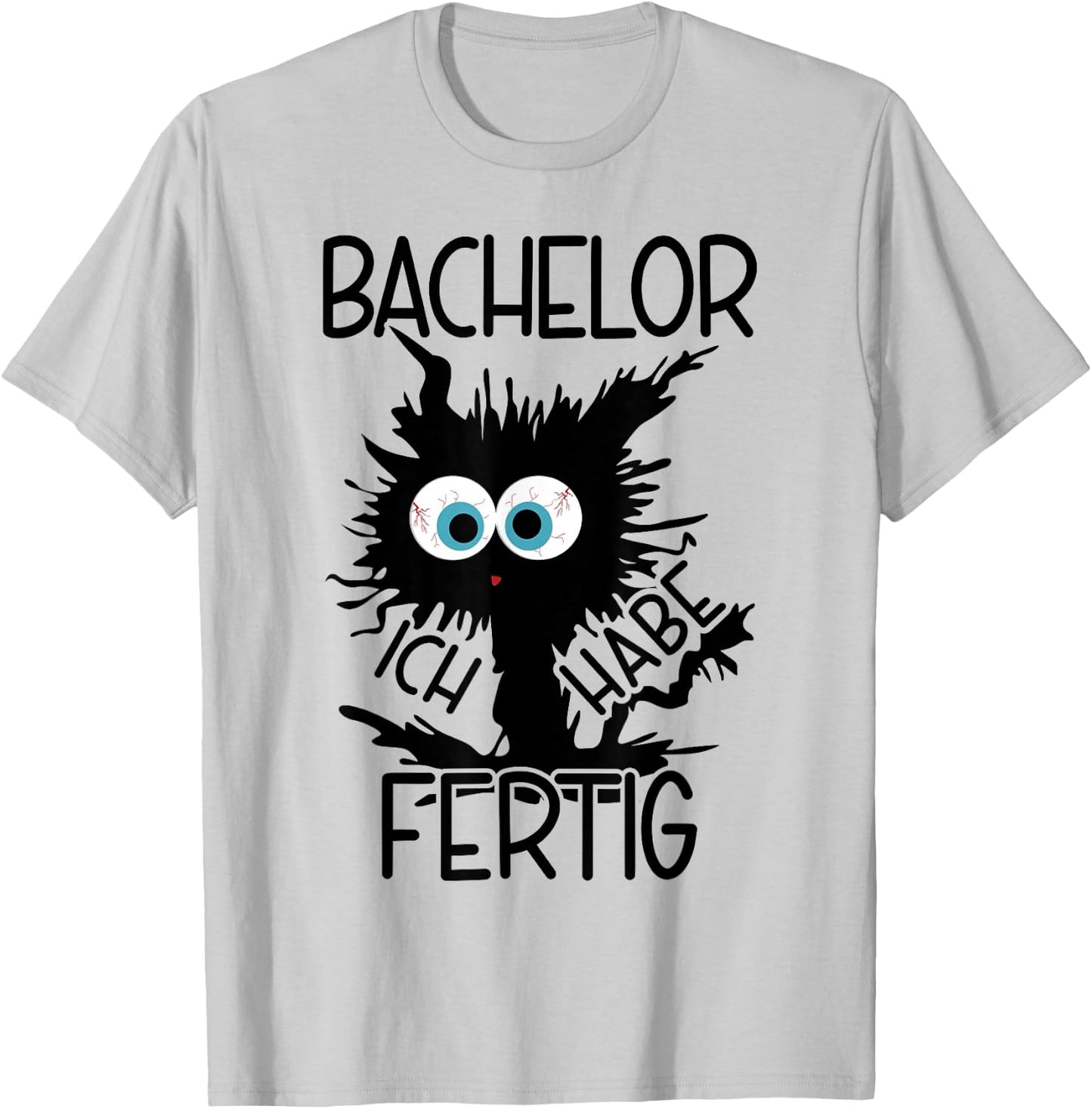 Bachelor Geschafft 2024 , White T-Shirt - T-Shirt | Ash