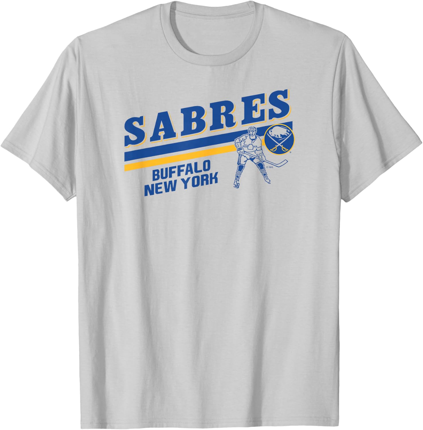 Buffalo Sabres Player White Officially Licensed T-Shirt - T-Shirt | Ash