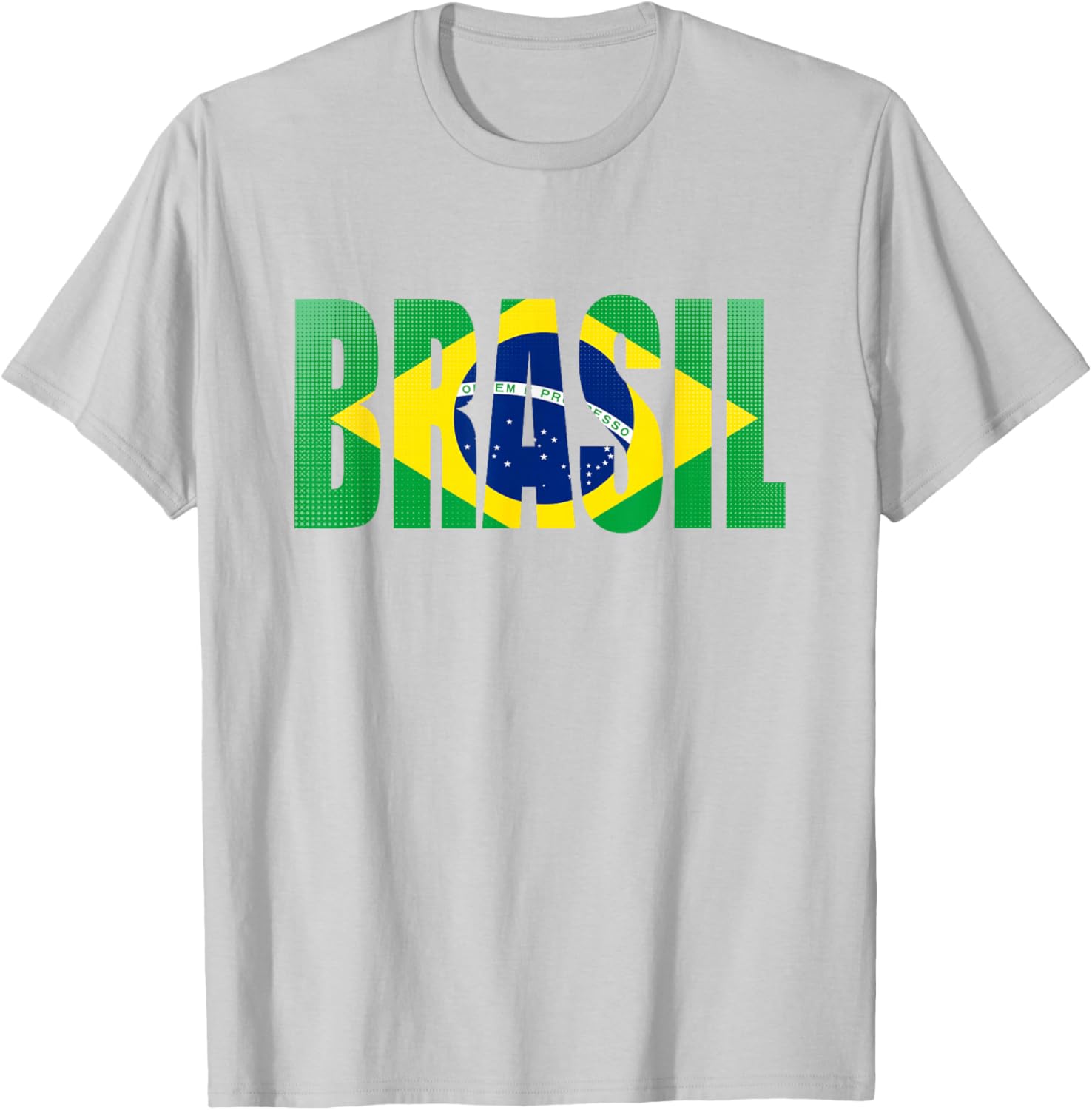 Brazil Brasil White Souvenirs Brazilian Gifts 2026 Fans T-Shirt - T-Shirt | Ash