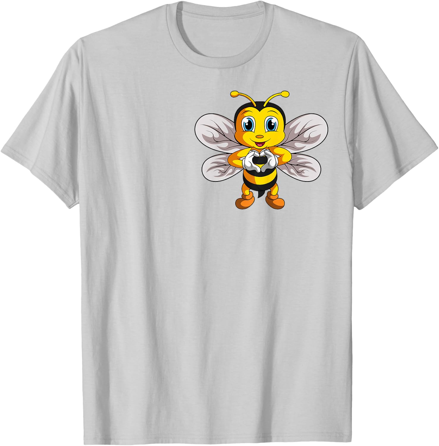 Bee Bumble Bee Kids Girls Boys T-Shirt - T-Shirt | Ash
