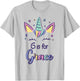 First Name Grace Personalized G Is For Grace T-Shirt - T-Shirt | Ash