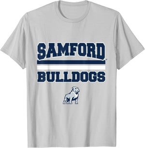 Samford Bulldogs |NCAA Official University Merch | VNPSMF301 T-Shirt - T-Shirt | Ash
