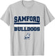 Samford Bulldogs |NCAA Official University Merch | VNPSMF301 T-Shirt - T-Shirt | Ash