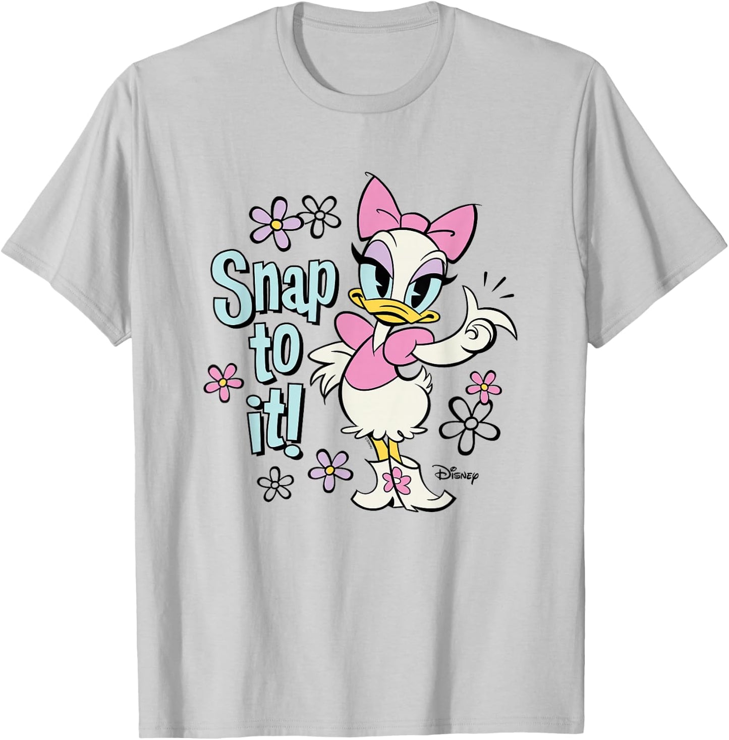 Daisy Duck - Snap to It T-Shirt - T-Shirt | Ash