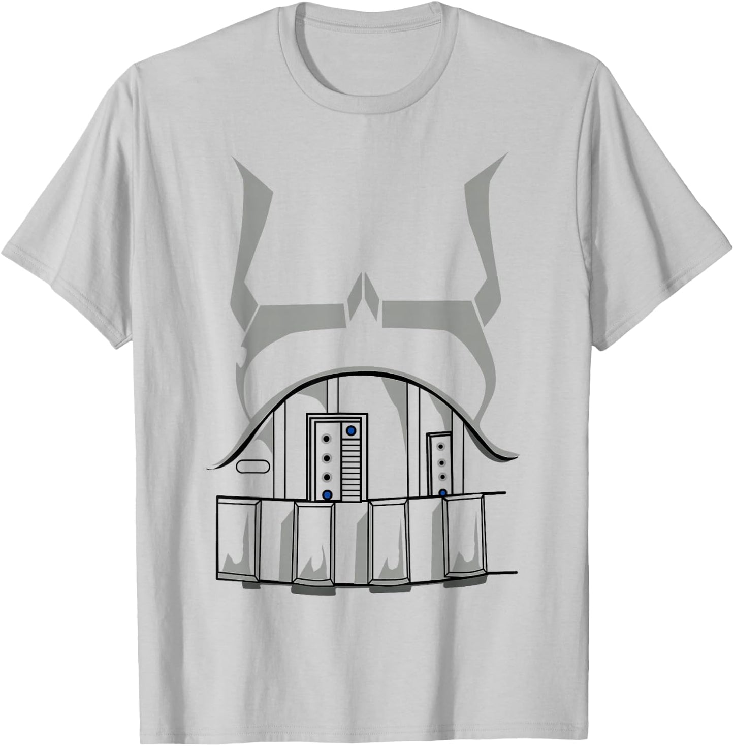Star Wars Stormtrooper Costume Halloween T-Shirt - T-Shirt | Ash