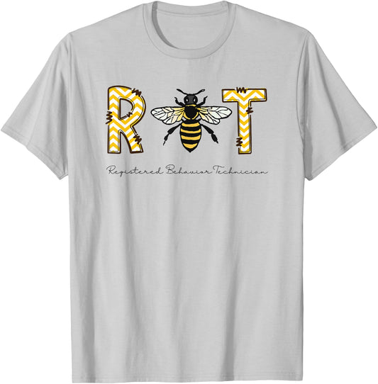 RBT Registered Behavior Technician - for RBT & ABA Therapist T-Shirt - T-Shirt | Ash