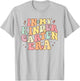 In My Kindergarten Era Retro Back To School Teacher Student T-Shirt - T-Shirt | Ash