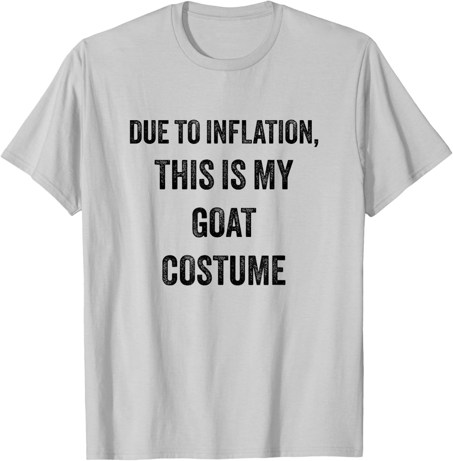 Goat Halloween Costume T-Shirt - T-Shirt | Ash