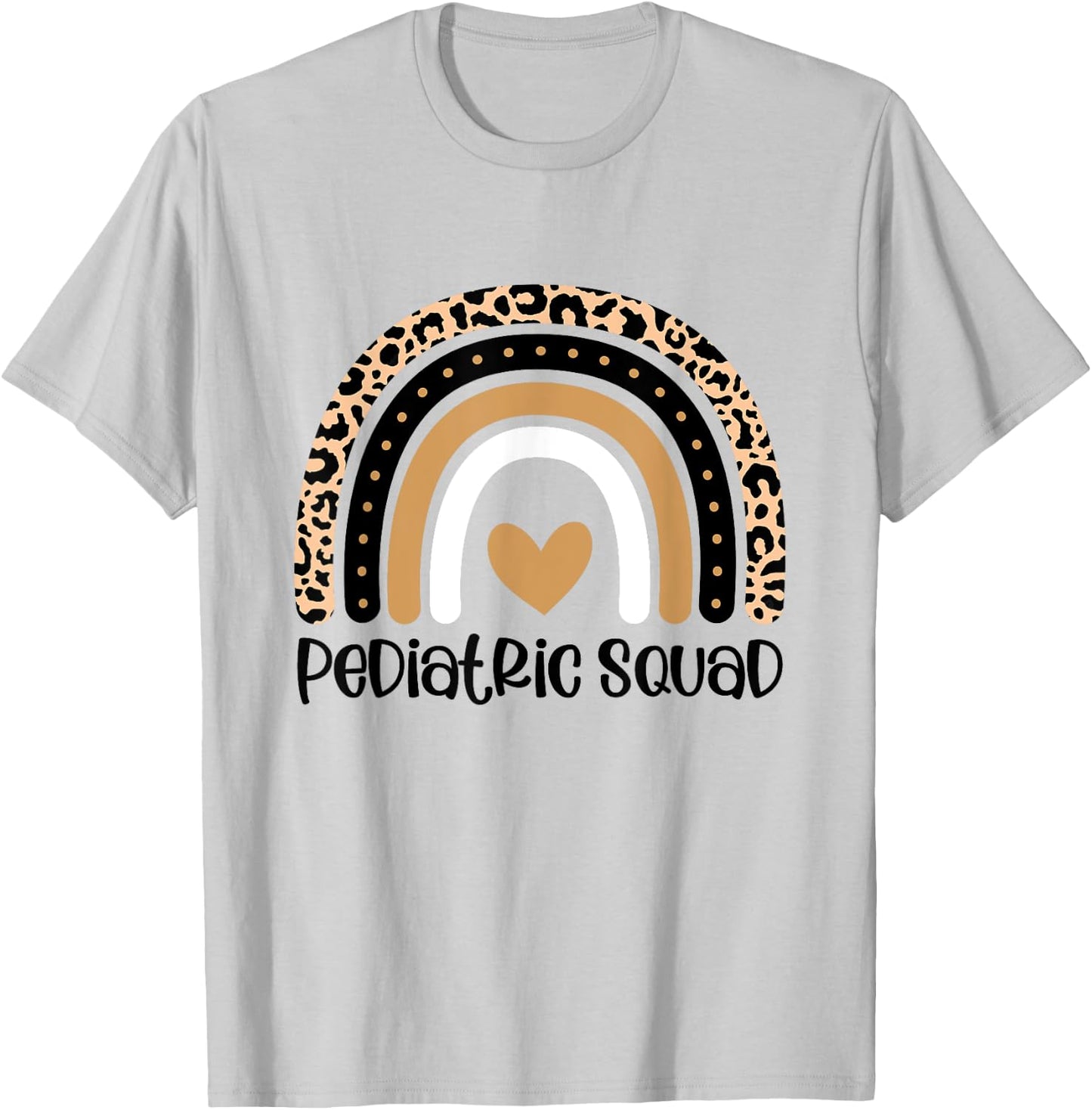 Pediatric Squad Pediatrician Squad Nurse Appreciation T-Shirt - T-Shirt | Ash