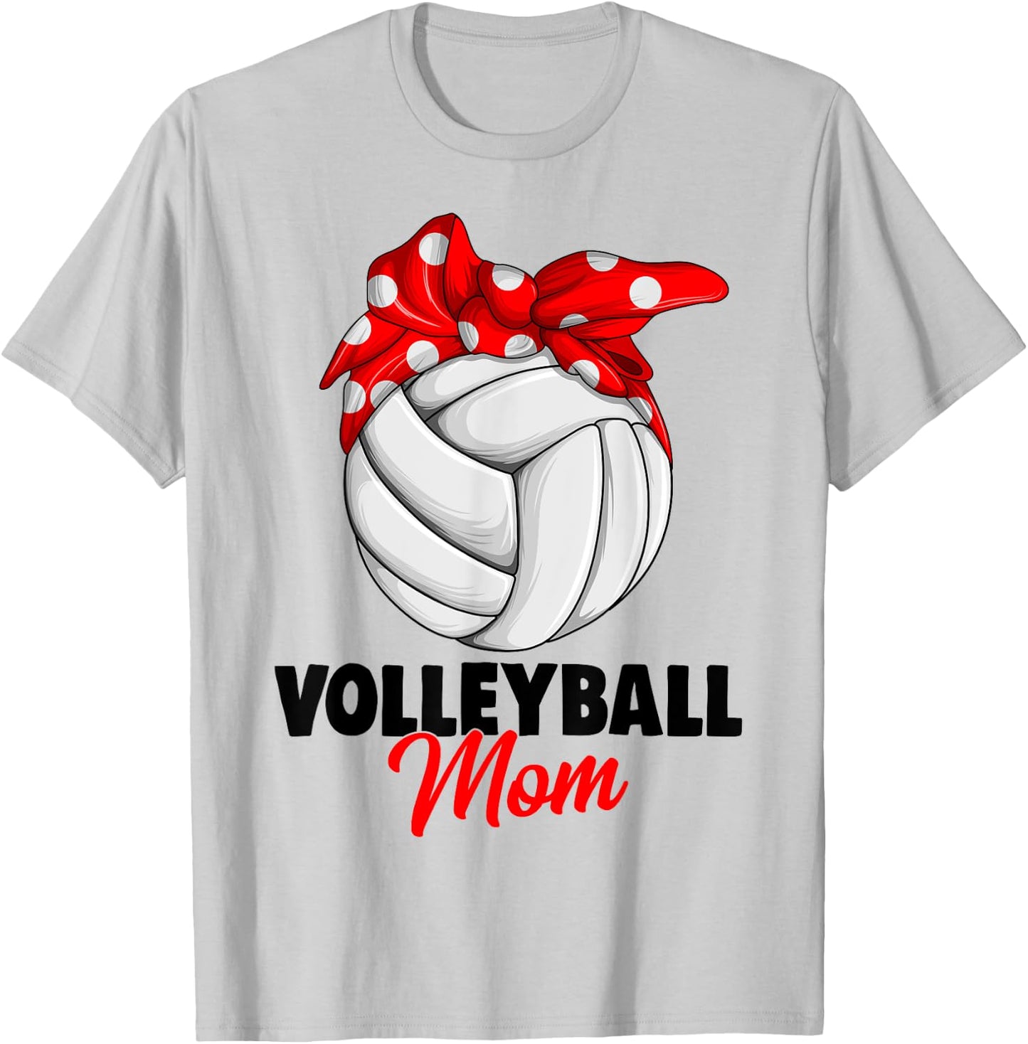 Volleyball Mom Women T-Shirt - T-Shirt | Ash