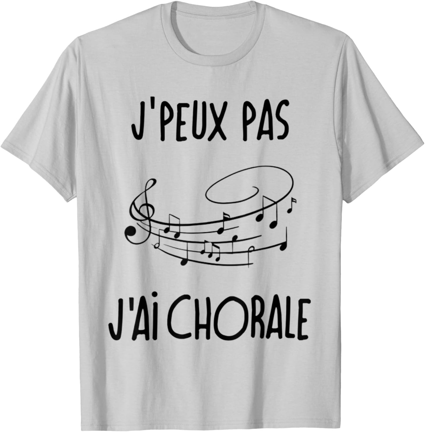 Je peux pas j'ai choir choir , white, S T-Shirt - T-Shirt | Ash