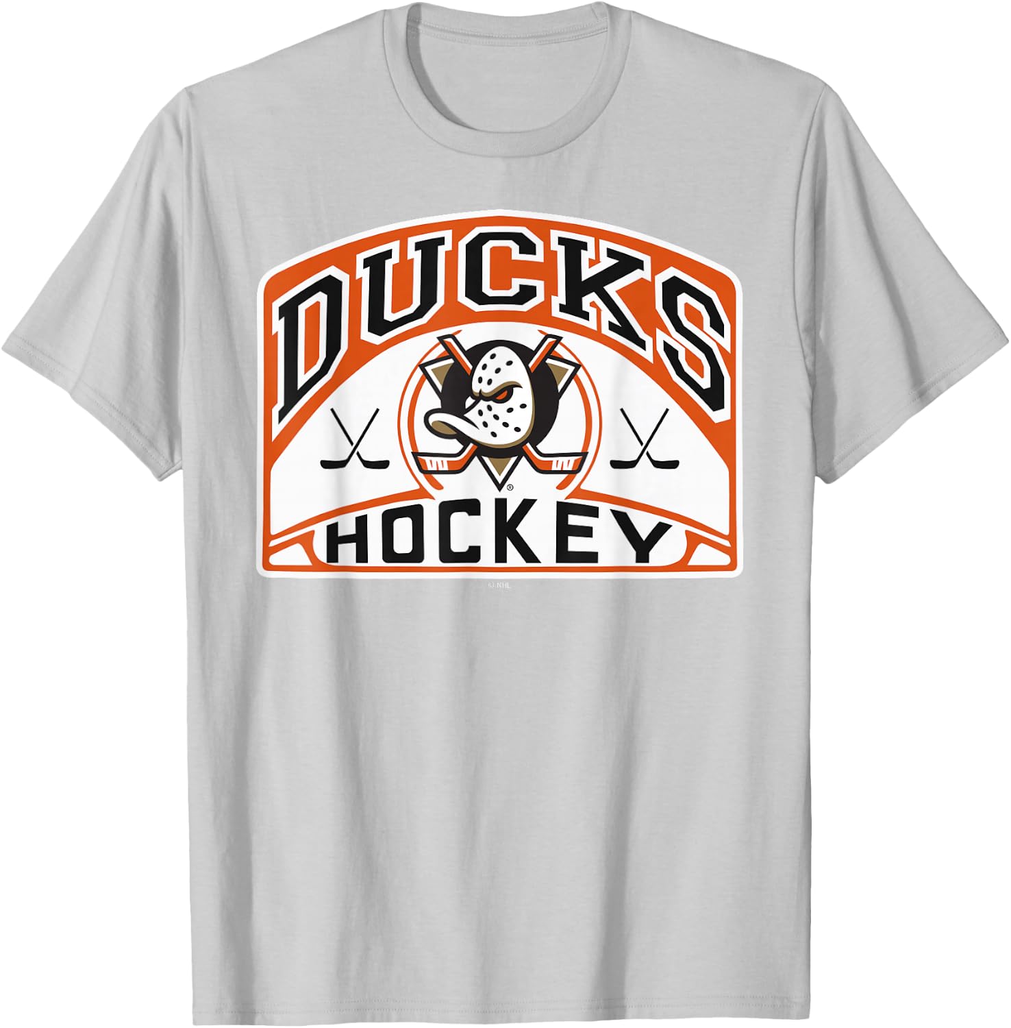 Anaheim Ducks Glide Officially Licensed T-Shirt - T-Shirt | Ash